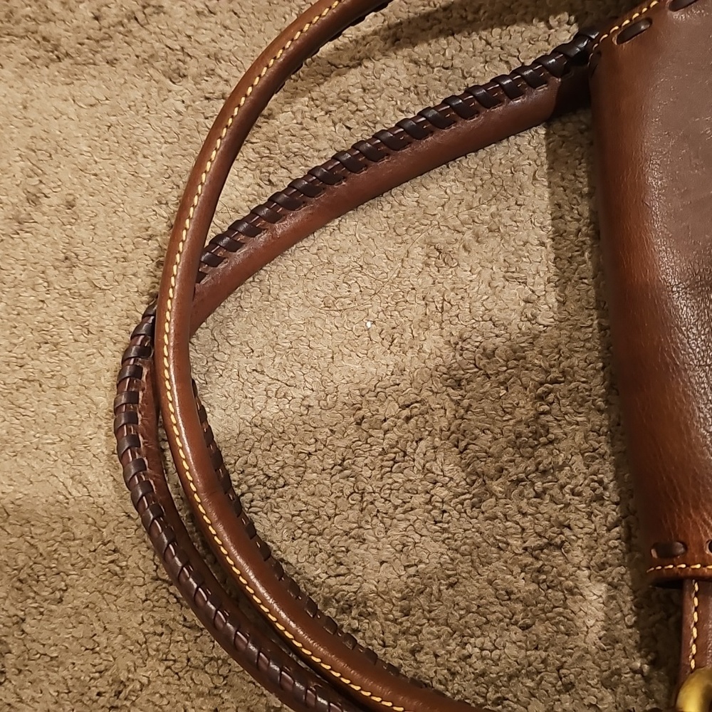 Dooney and Bourke Florentine flap purse..very good condition - Picture 9 of 11